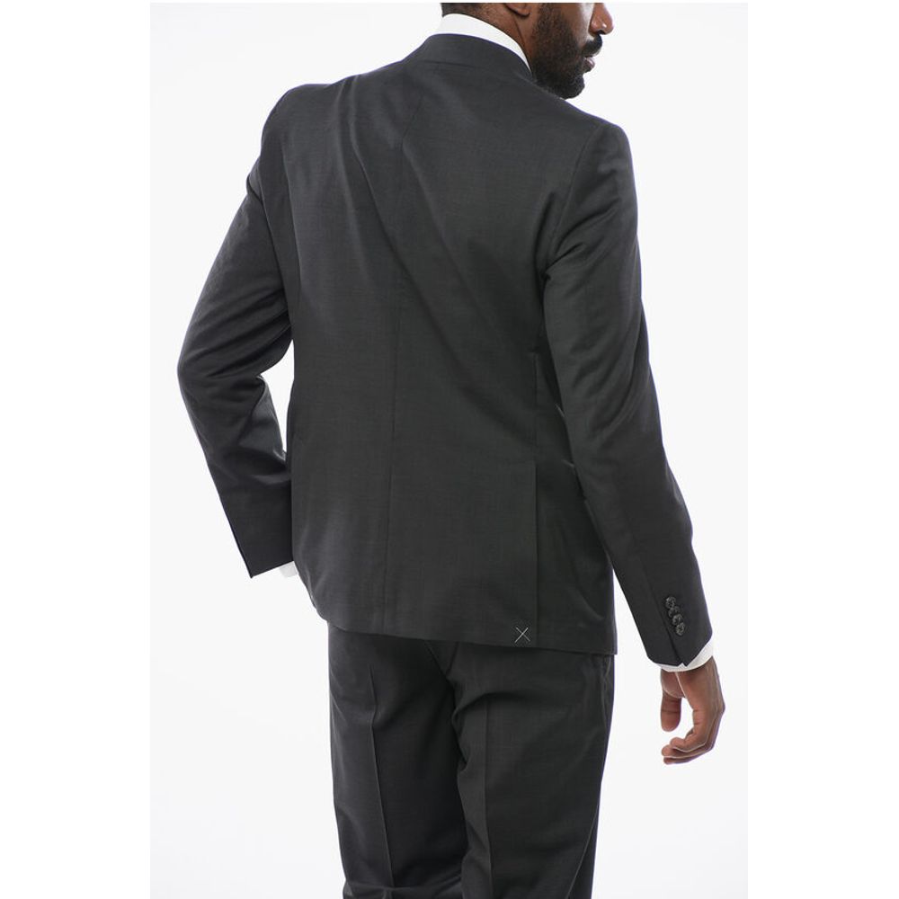 Corneliani CC COLLECTION Pinstriped REFINED Virgin Wool Suit - Image 5