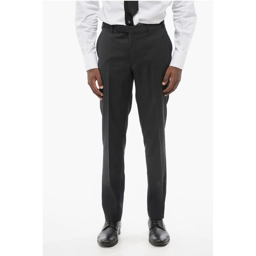 Corneliani CC COLLECTION Pinstriped REFINED Virgin Wool Suit - Image 7