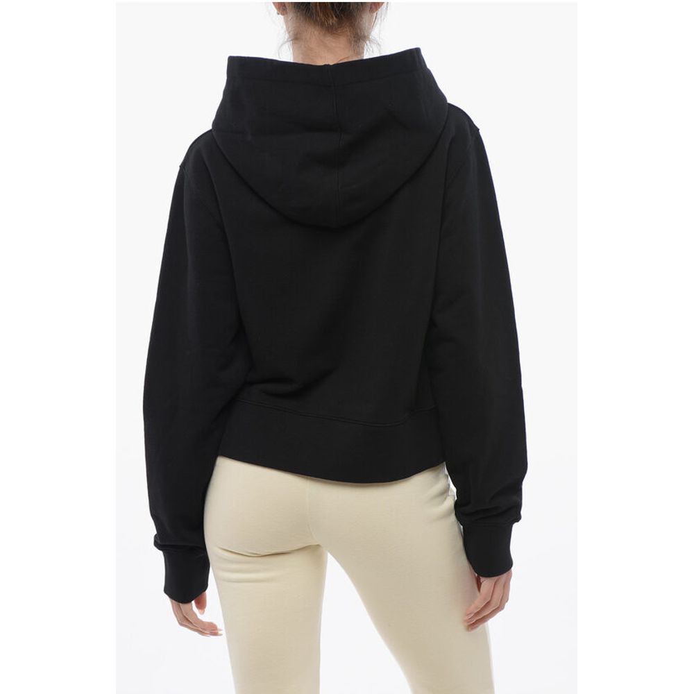 Palm Angels Brushed Cotton Hoodie With Embroidered Hoodie - Image 2