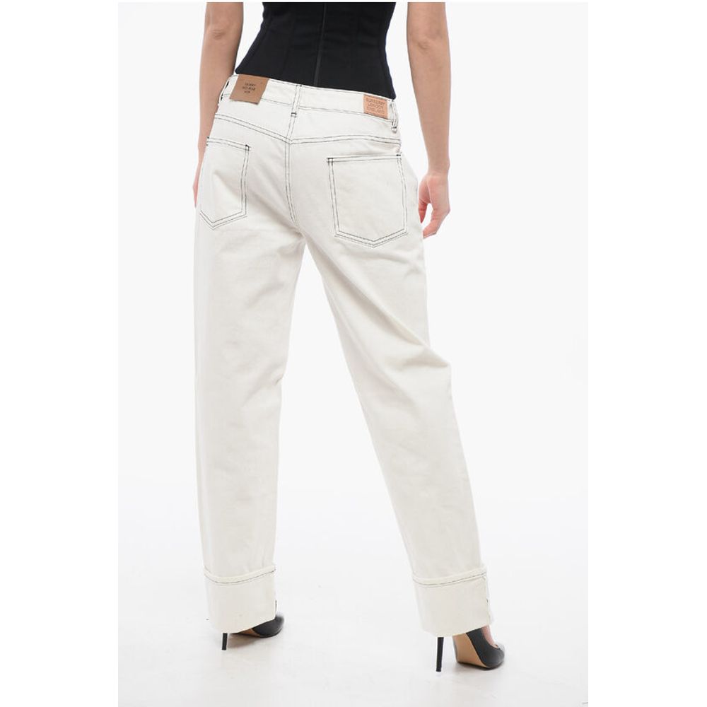 Burberry Straight-Fit Denims with Contrasting Stitching 20cm - Image 2