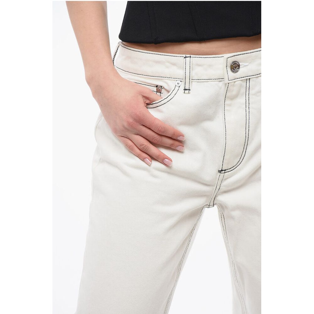 Burberry Straight-Fit Denims with Contrasting Stitching 20cm - Image 3