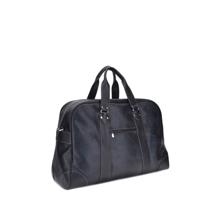 Brunello Cucinelli Leather Travel Bag - Image 3