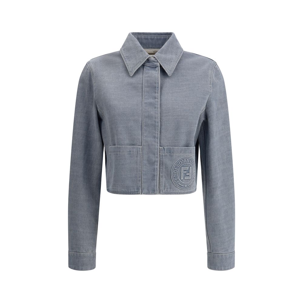 Fendi Cropped denim Jacket