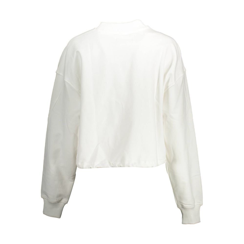 Calvin Klein Bianco Cotton Woman Sweatshirt - Image 2