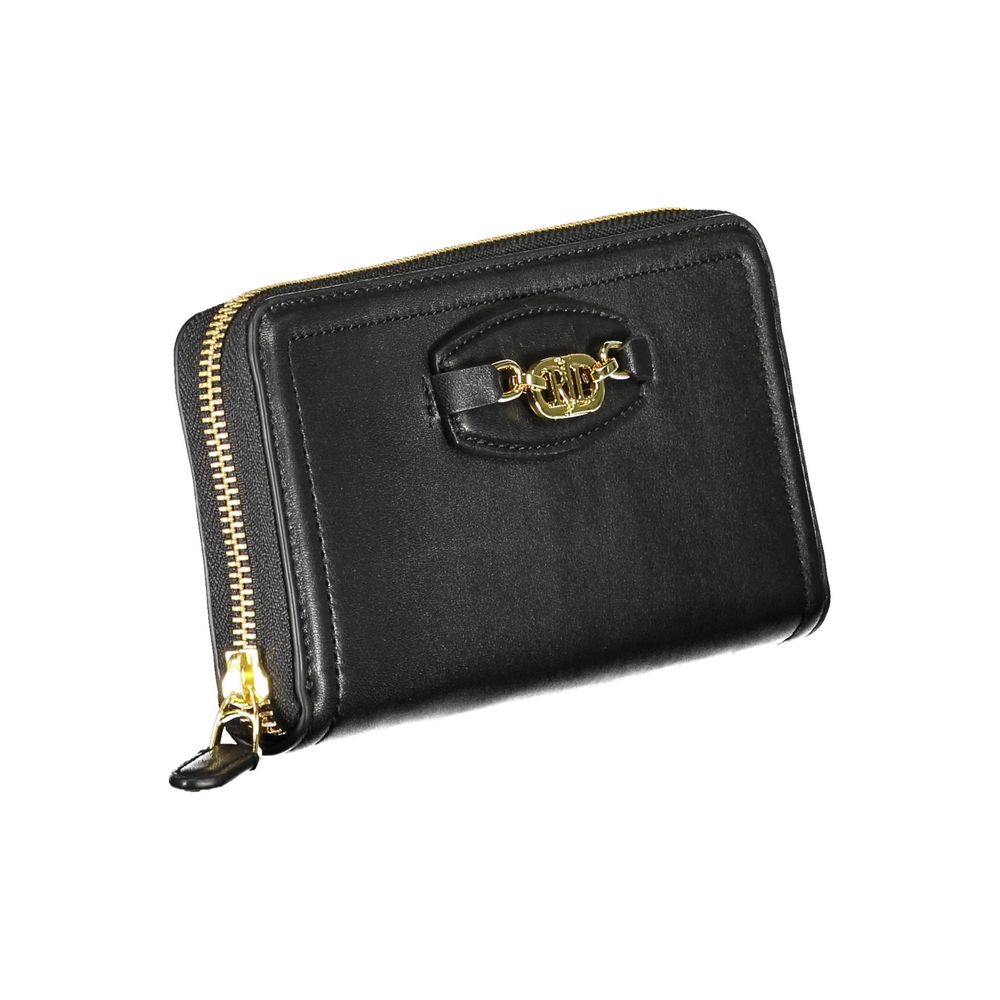 Ralph Lauren Black Polyurethane Women Wallet - Image 3