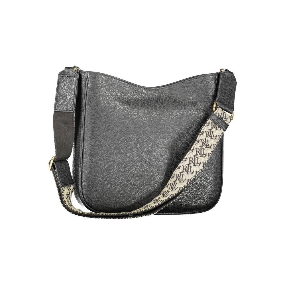 Ralph Lauren Nero Leather Women Shoulder Bag - Image 2
