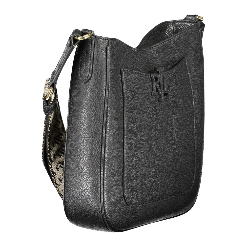 Ralph Lauren Nero Leather Women Shoulder Bag - Image 3
