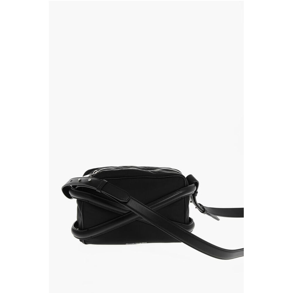 Alexander McQueen Nylon Crossbody Bag with Zipped Closure - Image 3