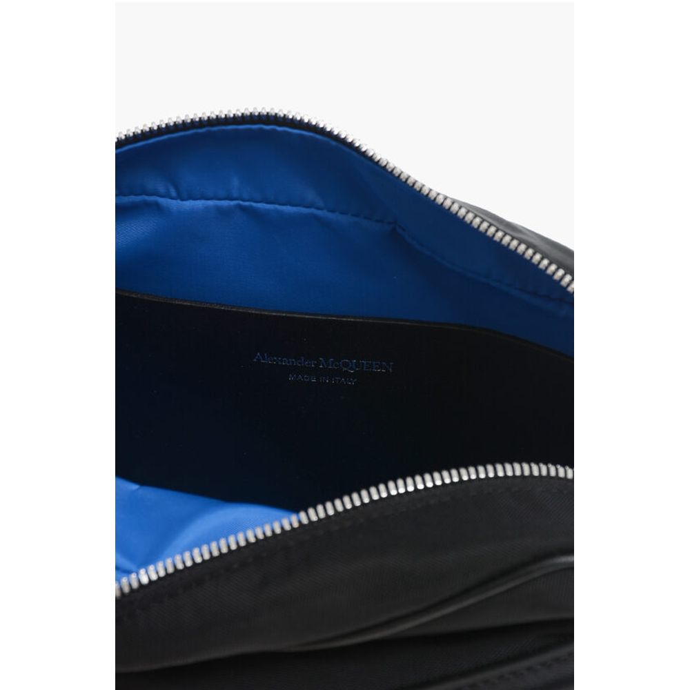 Alexander McQueen Nylon Crossbody Bag with Zipped Closure - Image 5