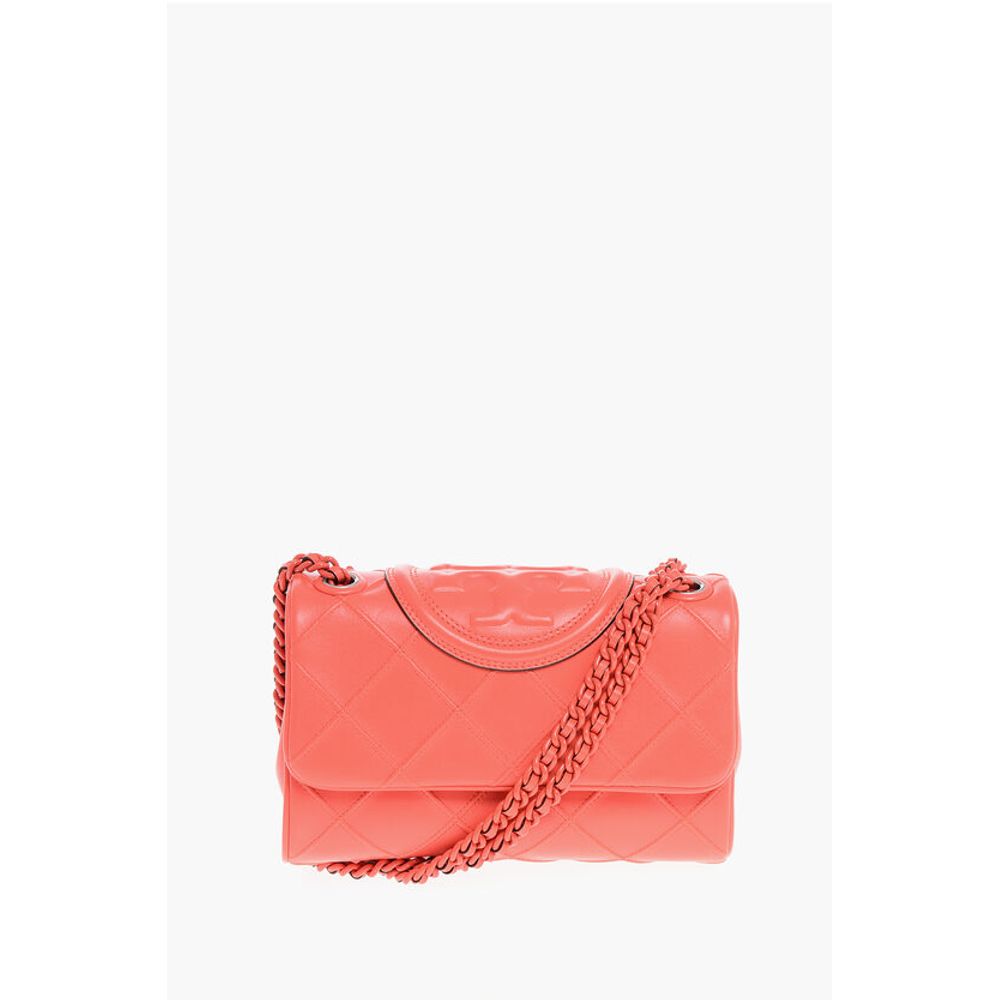 Tory Burch Quilted Leather FLEMING Crossbody Bag