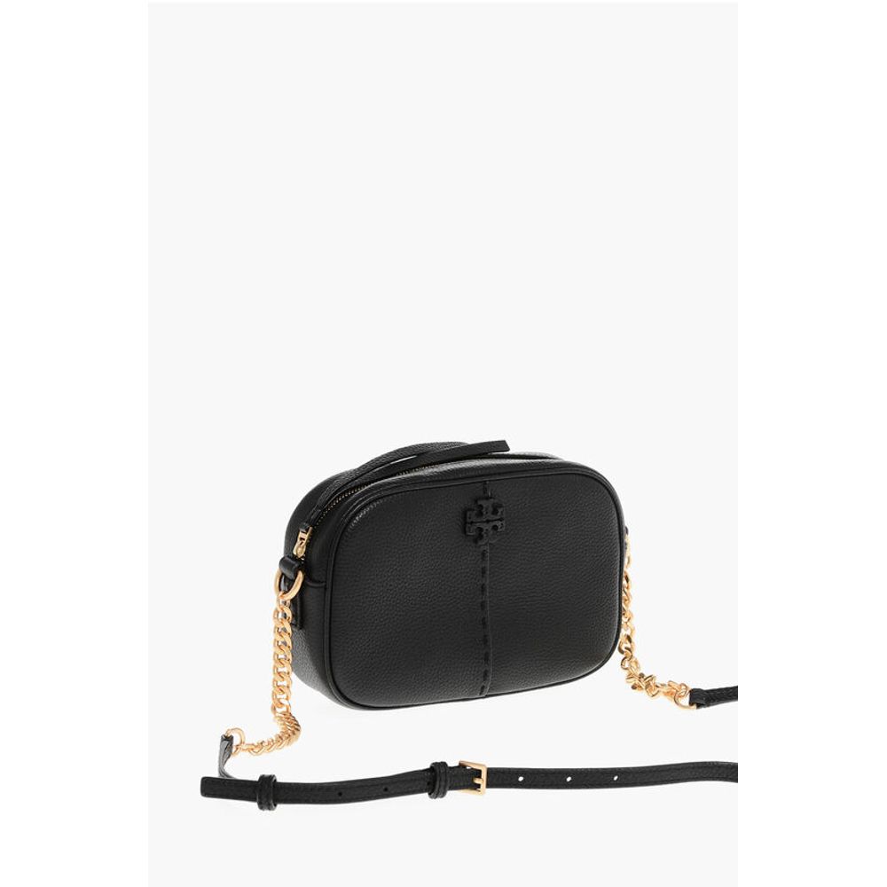 Tory Burch Textured Leather McGRAW Crossbody Bag - Image 3