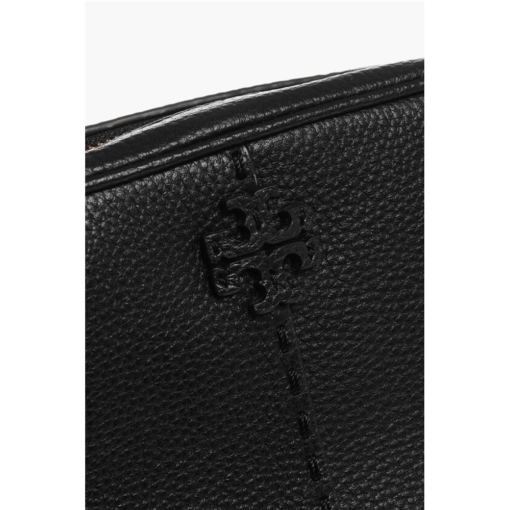 Tory Burch Textured Leather McGRAW Crossbody Bag - Image 4