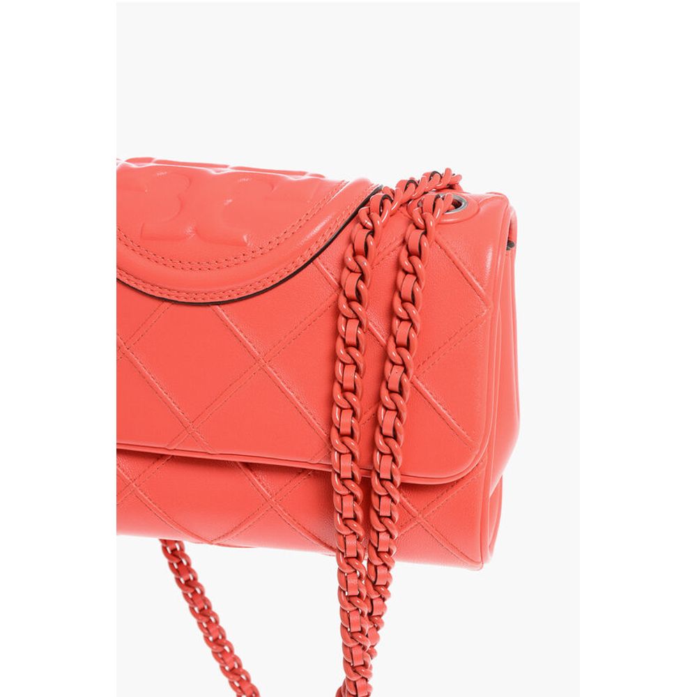Tory Burch Quilted Leather FLEMING Crossbody Bag - Image 3