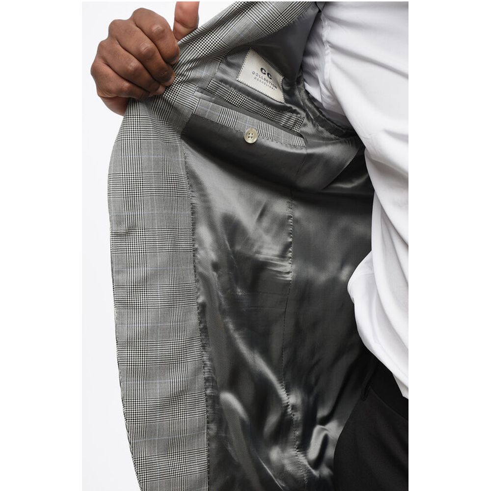 Corneliani CC COLLECTION Single Breasted RESET Blazer With Prince Of wa - Image 5