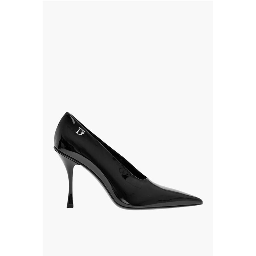 Dsquared² Pinted Patent Leather GOTHIC Pumps Heel 11 cm - Image 3