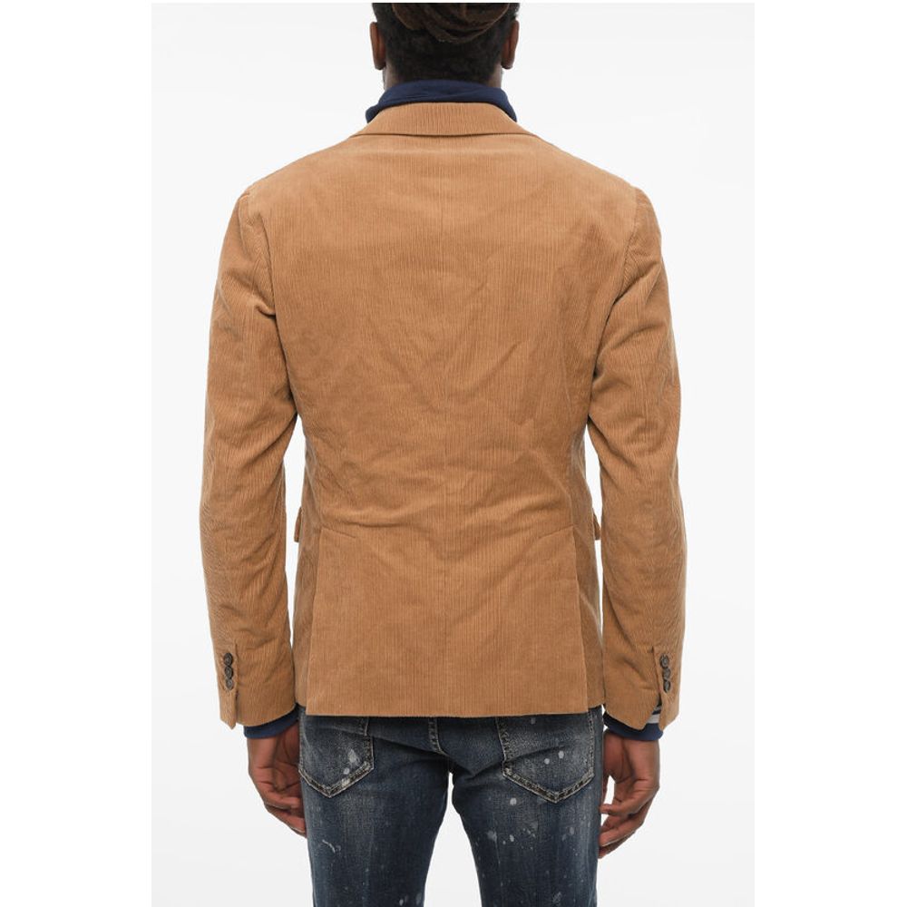 Dsquared² Double Fabric Cordoroy Blazer - Image 2
