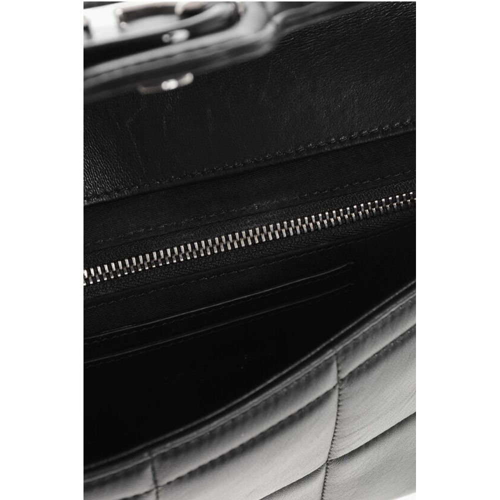 Dsquared² Quilted Leather Crossbody Bag with Front Logo - Image 5