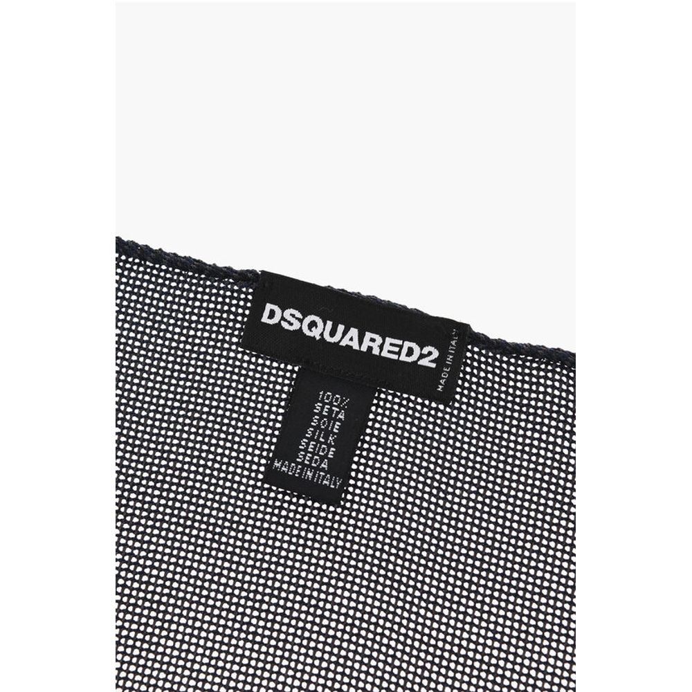 Dsquared² Gauzed Silk Pocket Square - Image 3