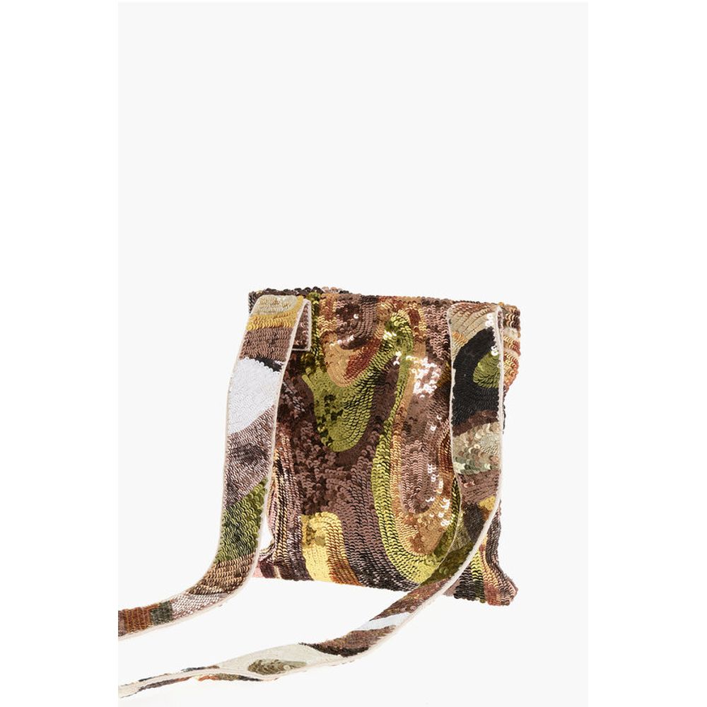 Dsquared² Sequined Camouflage Crossbody Bag - Image 2