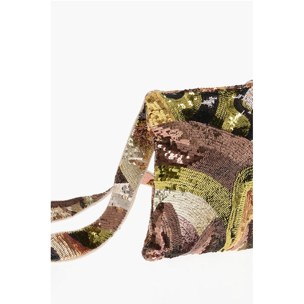 Dsquared² Sequined Camouflage Crossbody Bag - Image 3
