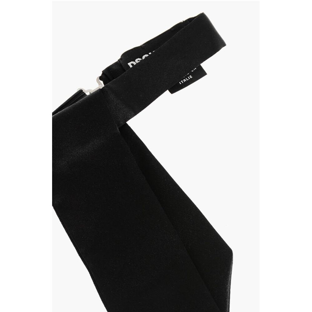 Dsquared² Solid Color Silk Bow Tie - Image 2