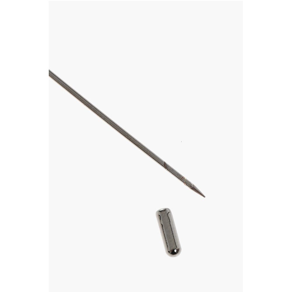 Dsquared² Metal D2 CLASSIC Pin with Embossed Details - Image 3