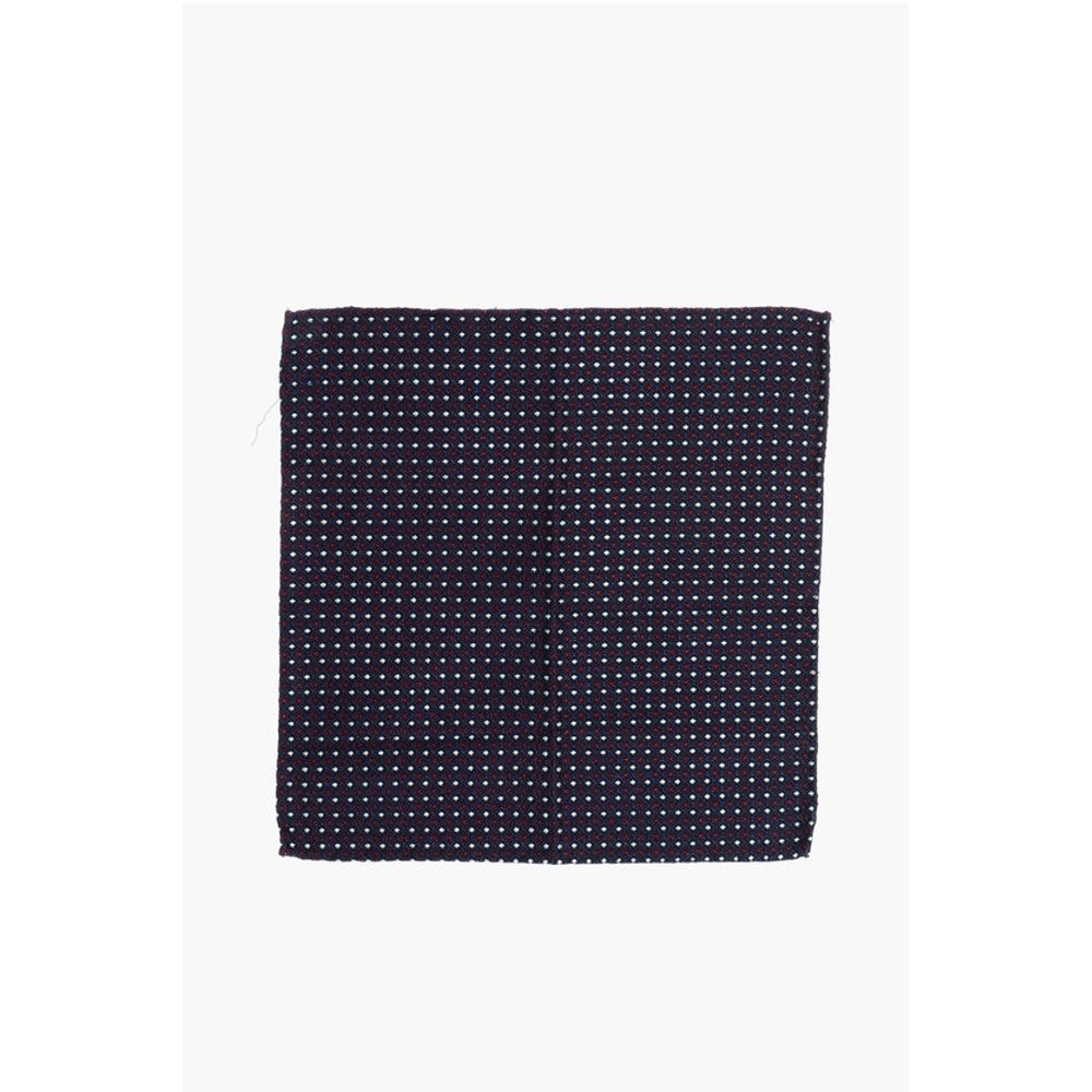 Dsquared² Patterned Silk and Cotton Pocket Square