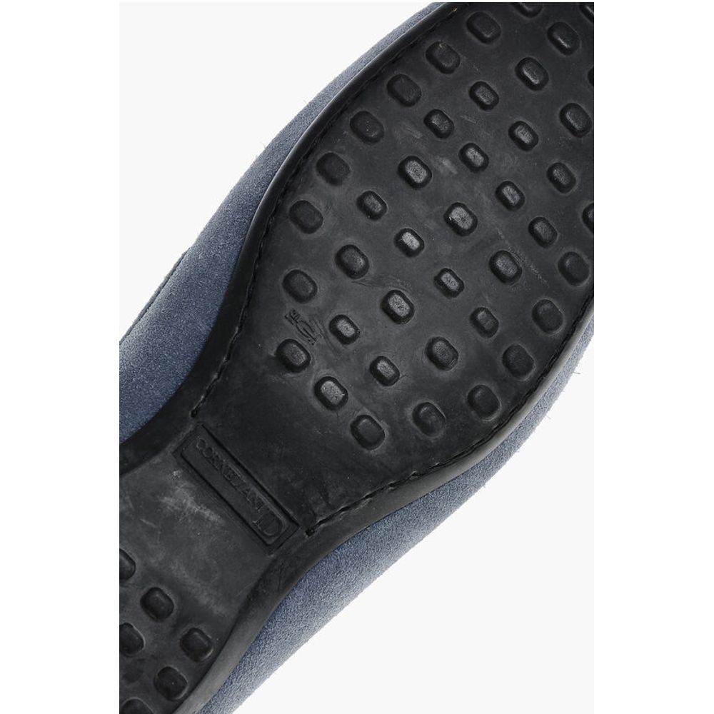 Corneliani ID Solid Color Suede Penny Loafers - Image 5