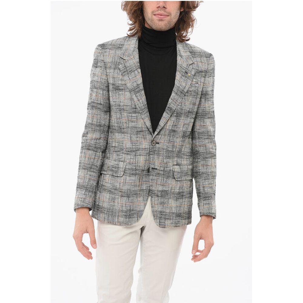 Corneliani CC COLLECTION Checkered RESET Blazer