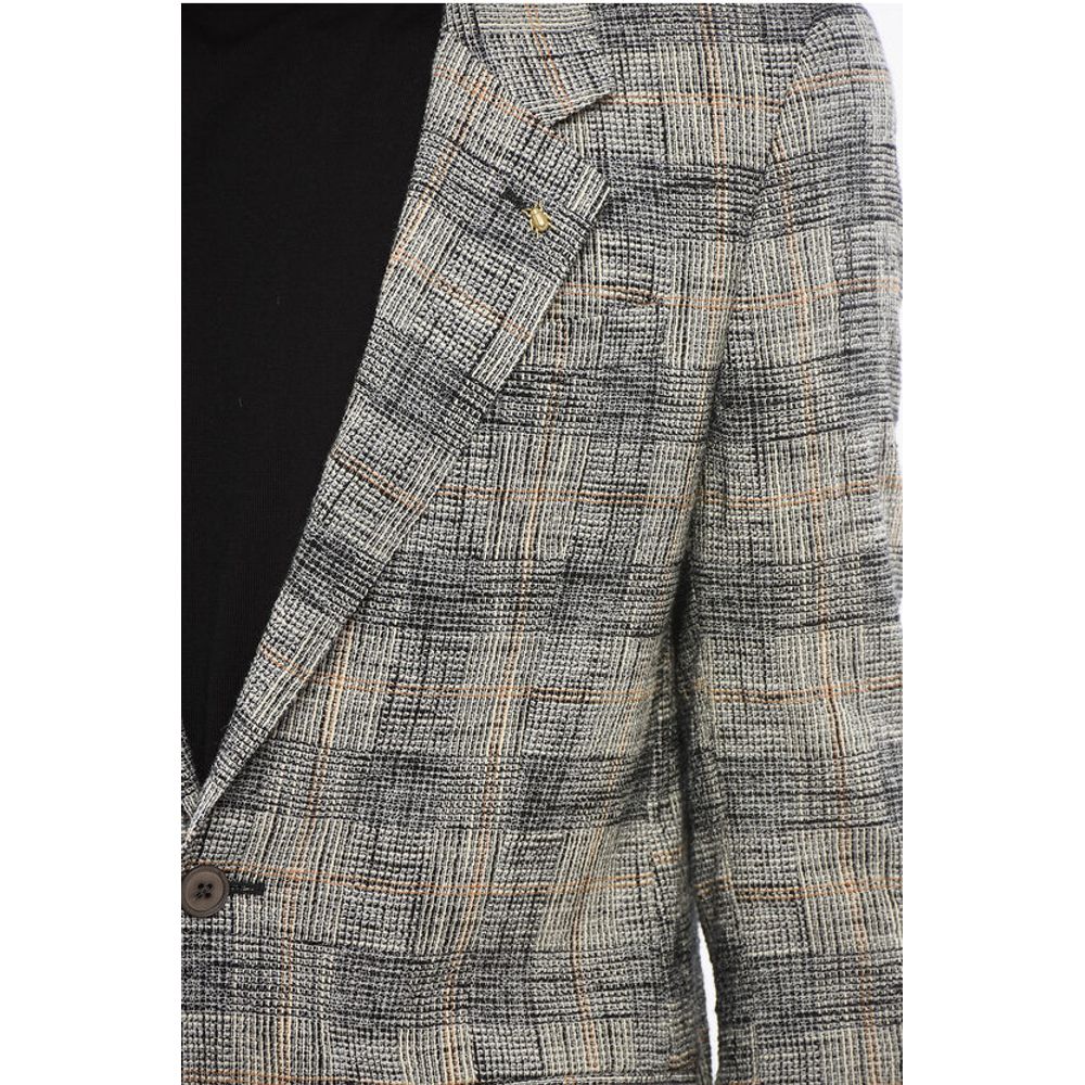 Corneliani CC COLLECTION Checkered RESET Blazer - Image 3
