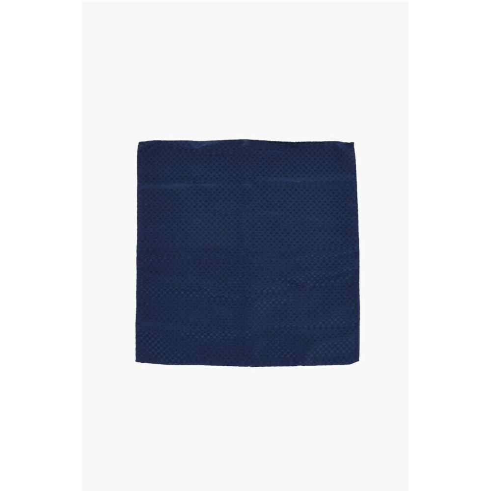 Corneliani CC COLLECTION Jacquard Silk Pocket Square and Bow Tie Set - Image 6