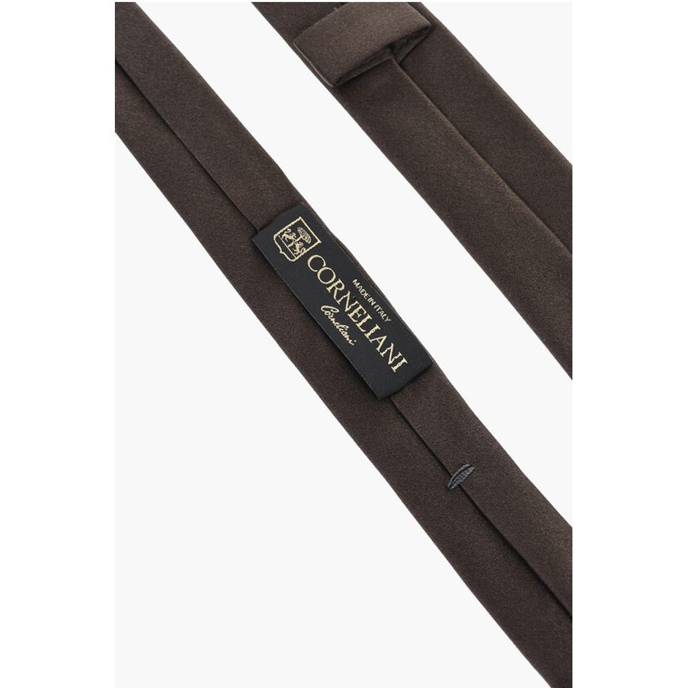 Corneliani Silk Satin Slim Tie - Image 3