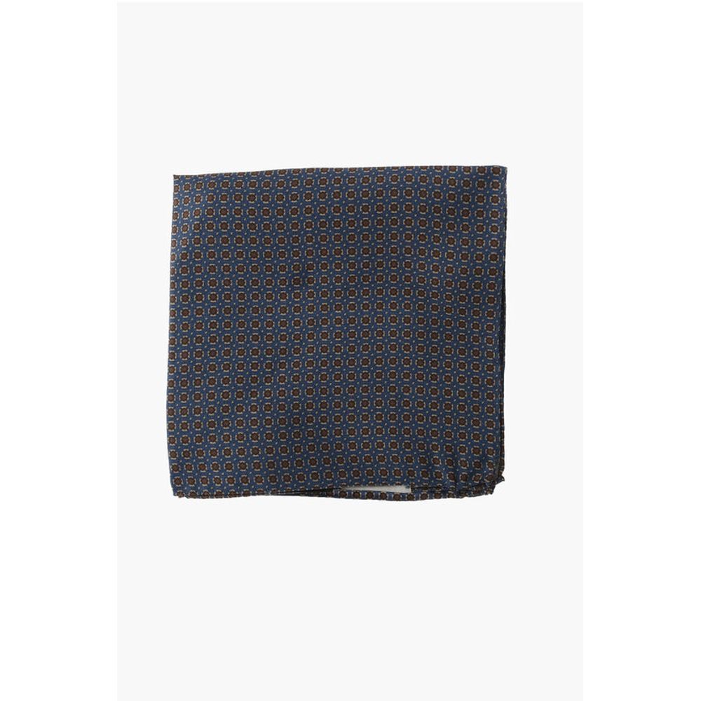 Corneliani CC COLLECTION Patterned Silk Pocket Square