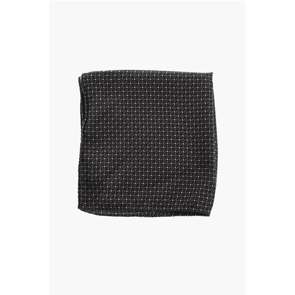 Corneliani CC COLLECTION Patterned Silk Pocket Square