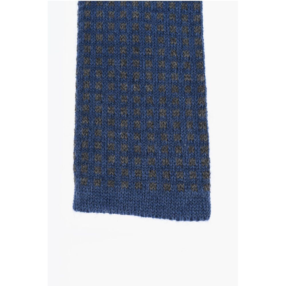 Corneliani Jacquard Cashmere Blend Tie - Image 2