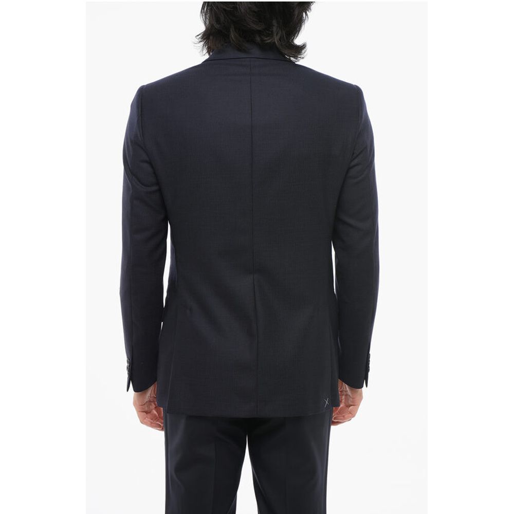 Corneliani CC COLLECTION Peak Lapel RESET Blazer - Image 2