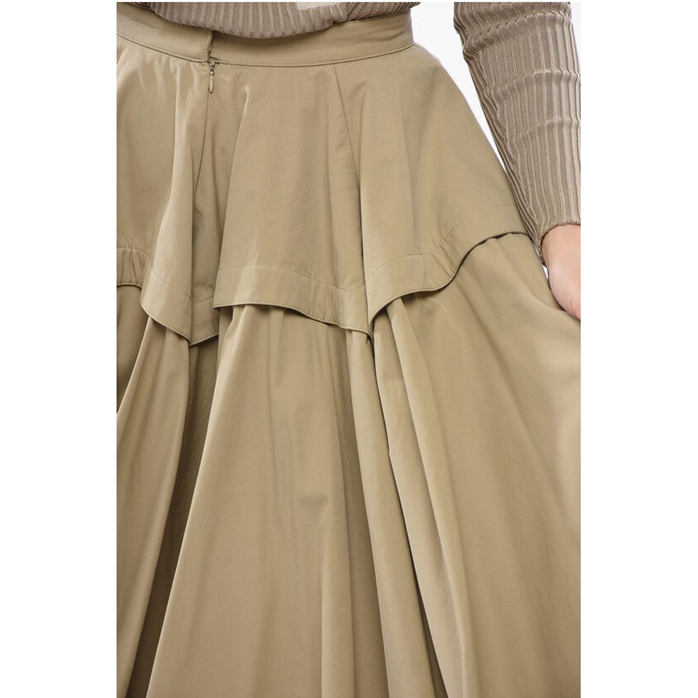 Bottega Veneta Compact Cotton Flared Dress - Image 3