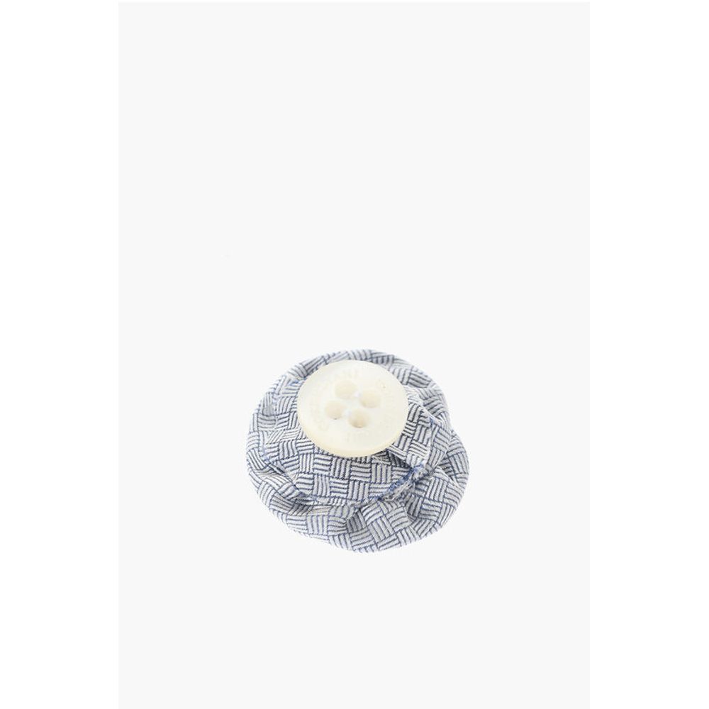 Corneliani Embroidered Silk Lapel Brooch - Image 2