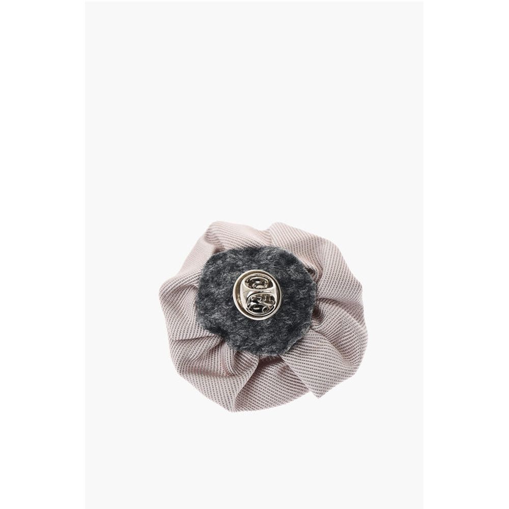 Corneliani Embroidered Silk Lapel Brooch - Image 2