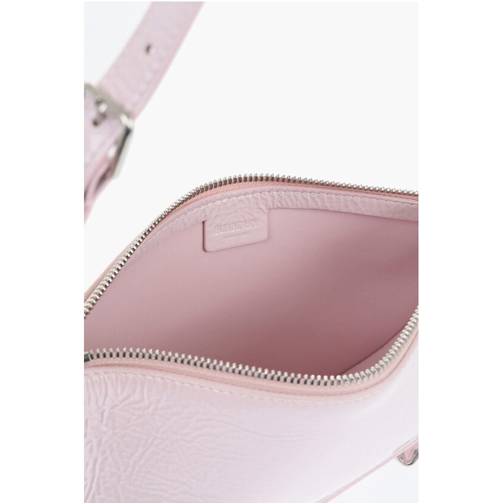 Burberry Crakle Leather SHIELD SLING Shoulder Bag with Maxi Charm - Image 4