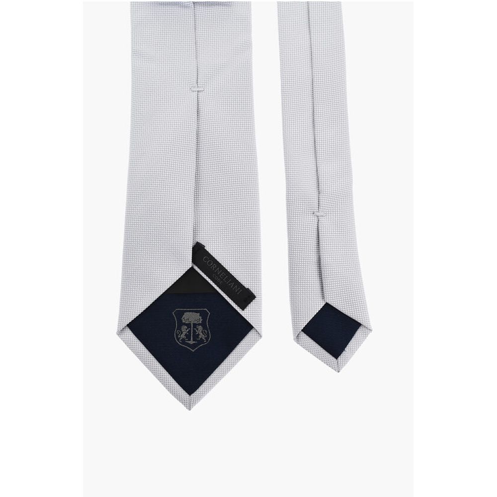 Corneliani Silk Blend Tie-Cufflinks-Pocket Square Set - Image 4