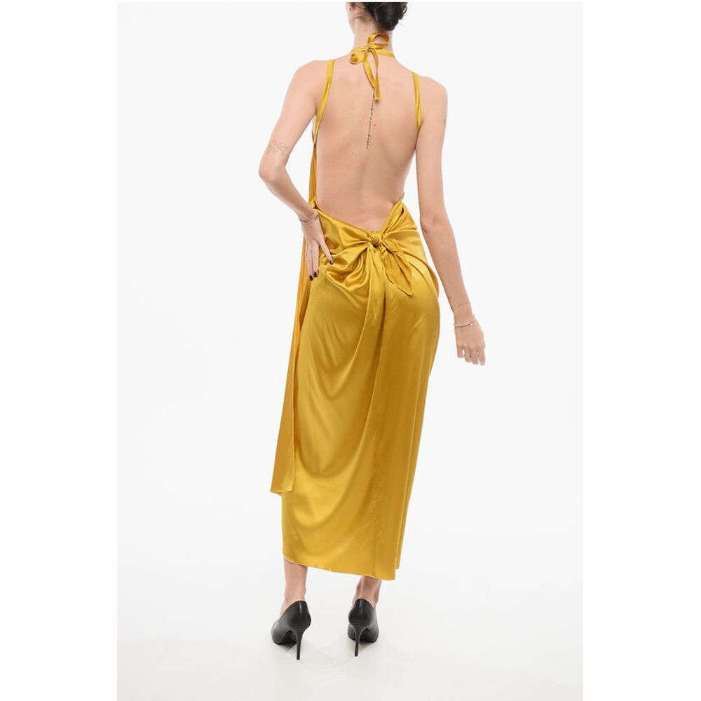 Stephan Janson Satin Dropped Shoulder Dress - Image 2