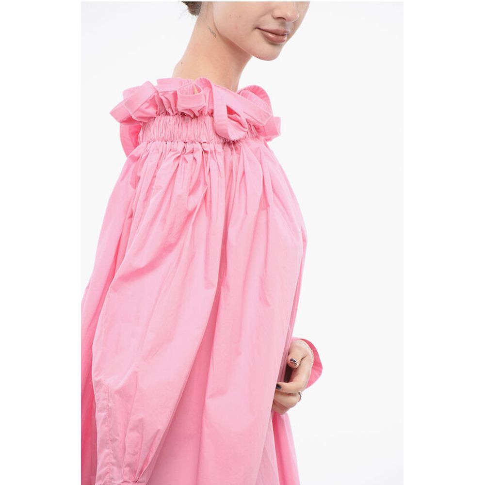 AZ Factory Ruffled Draped Dress - Image 3