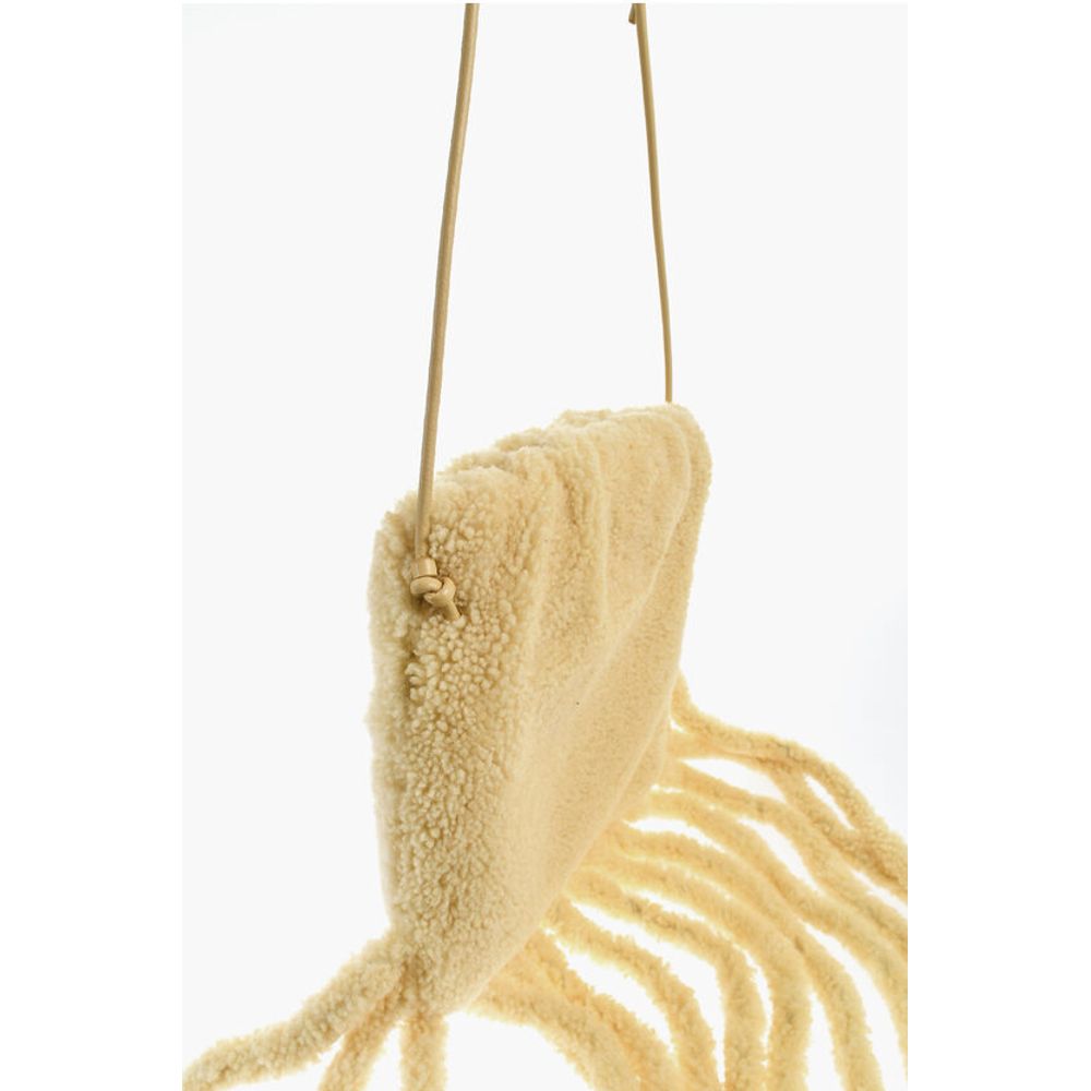 Bottega Veneta Shearling THE CURLY FRINGE Crossbody Bag - Image 3