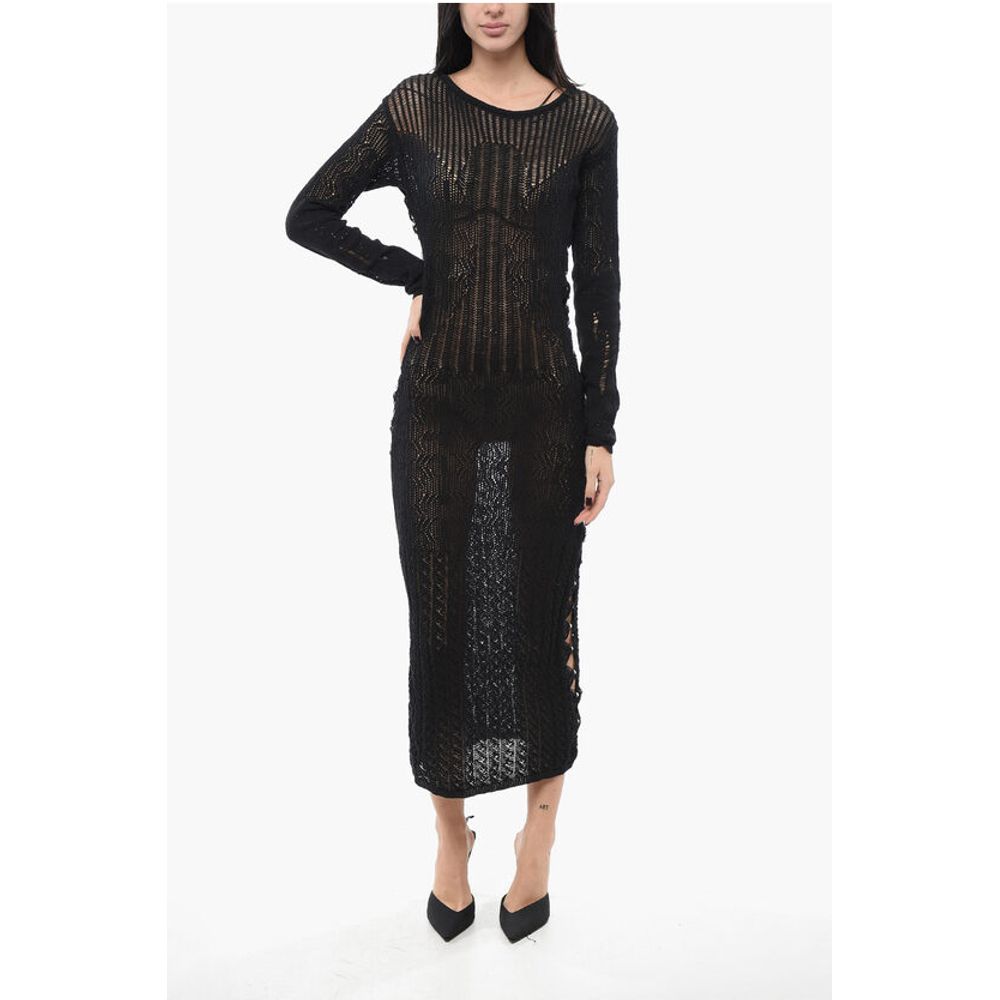 PINKO Perforated NEMESIANO Maxi Dress