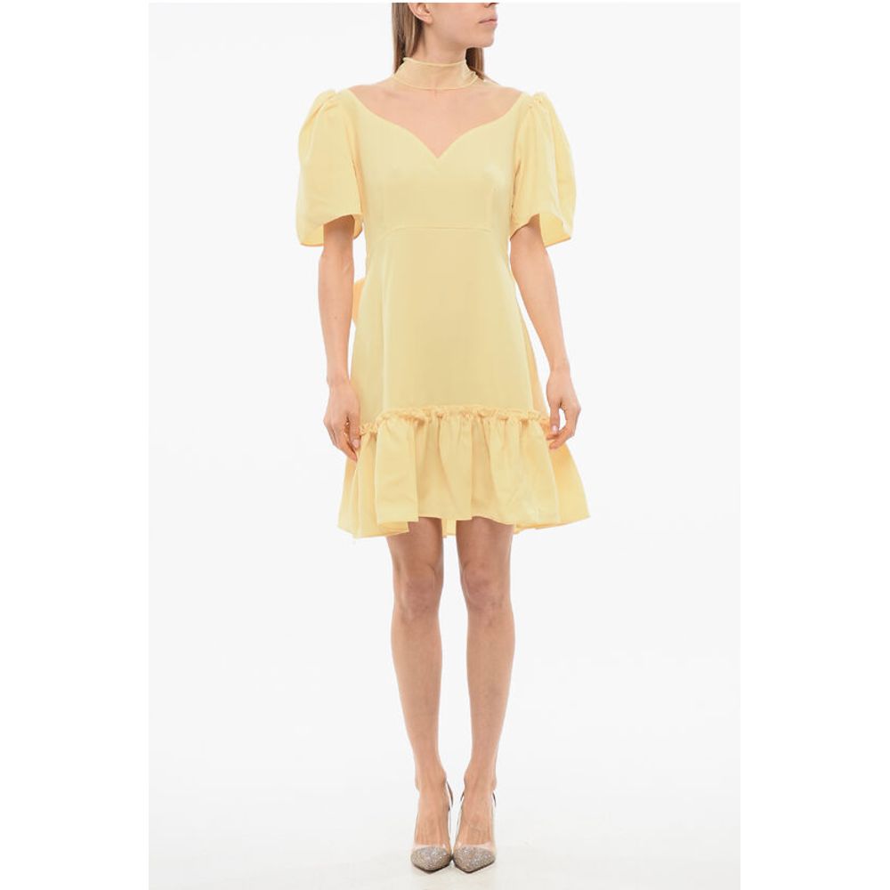 Viktor & Rolf Volant KISS ME DARLING Dress with Puffed Sleeves