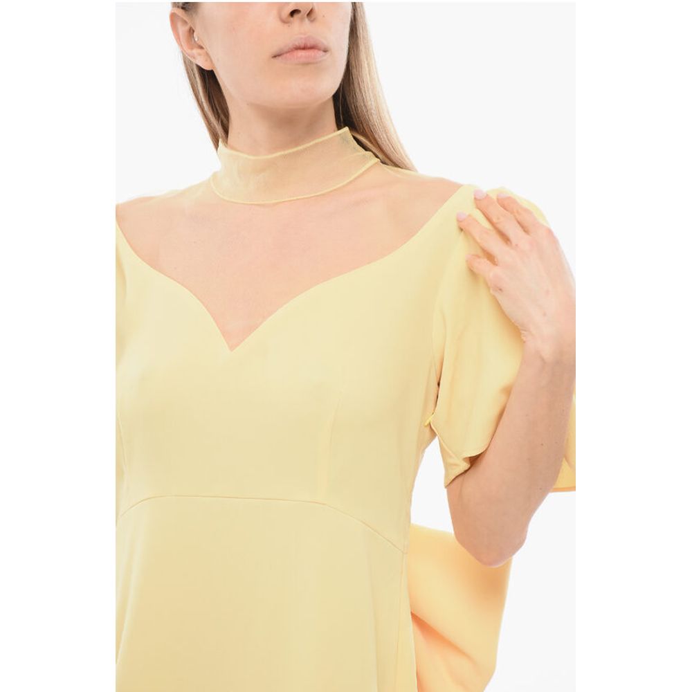 Viktor & Rolf Volant KISS ME DARLING Dress with Puffed Sleeves - Image 3