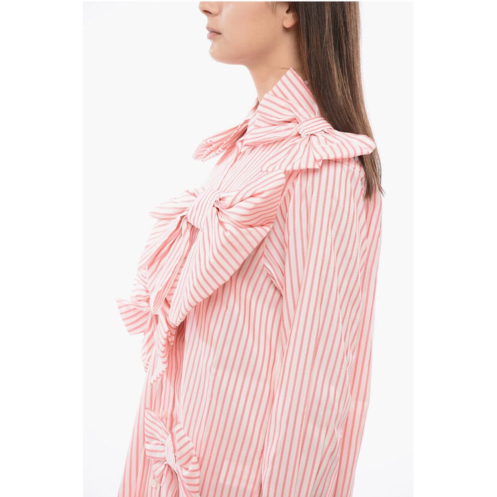 Viktor & Rolf Chemisier Striped Dress With Maxi Bows - Image 3