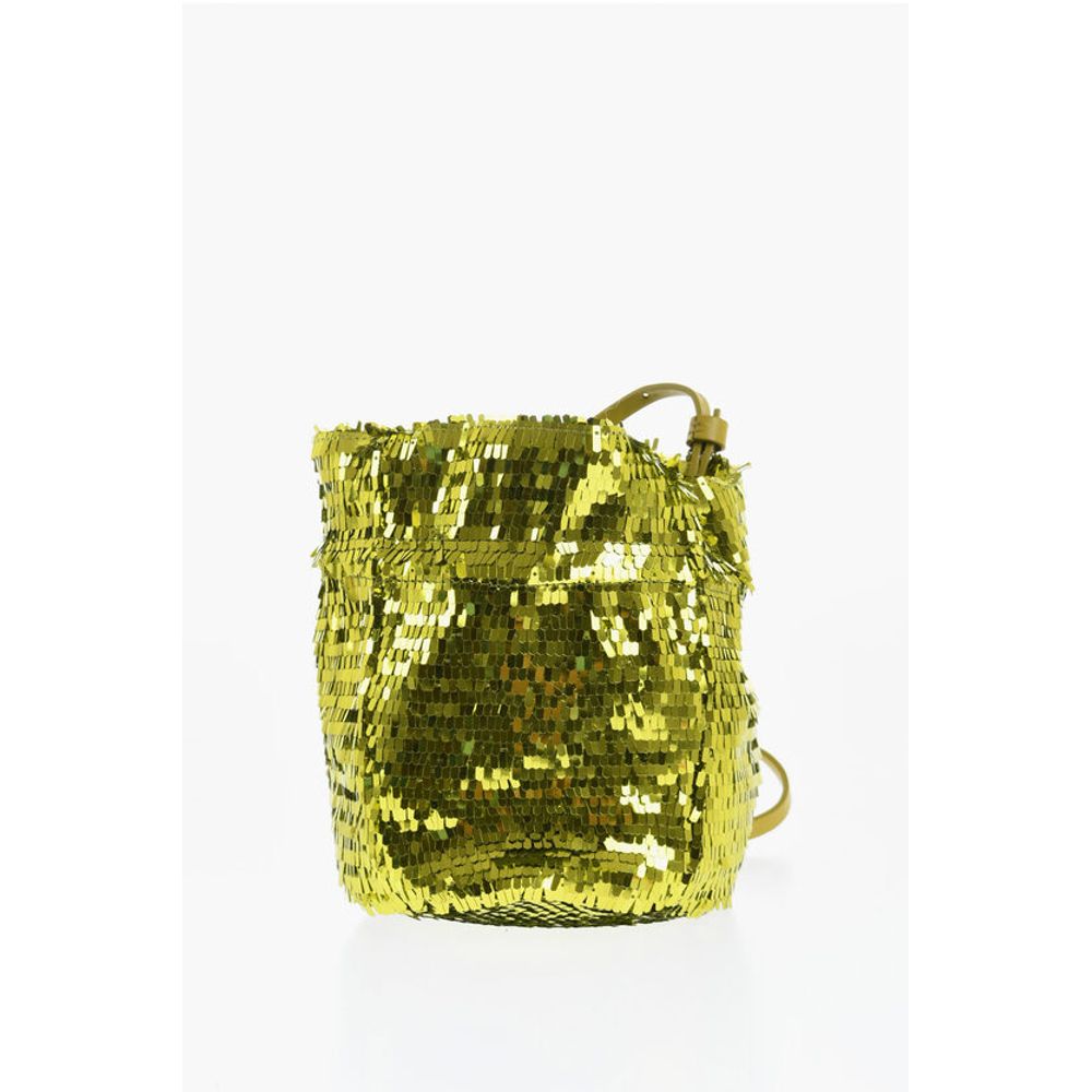 Dsquared² Sequined Bucket Bag with Drawstring - Image 2
