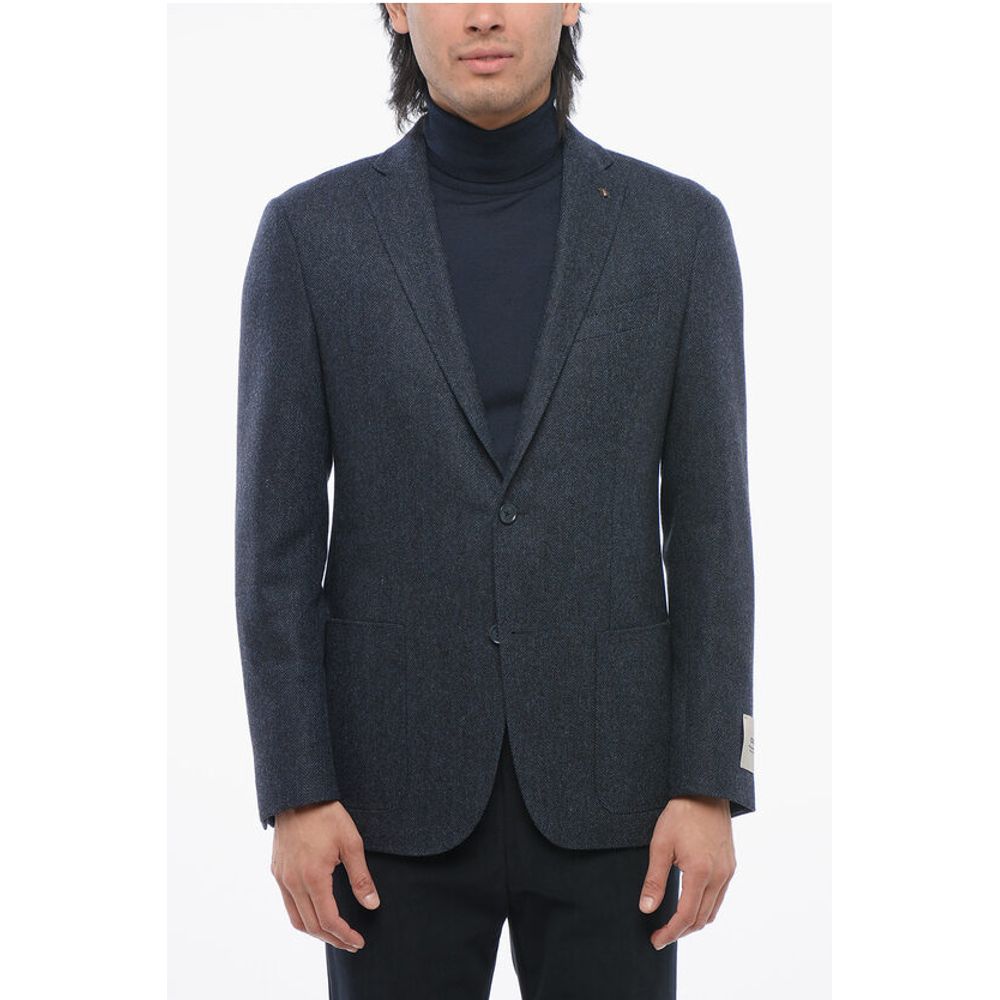 Corneliani CC COLLECTION Herringbone RIGHT Blazer